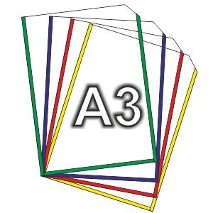 Карманы Для стендов формата А3 самоклеящиеся вертикальные