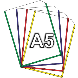 Карманы Для стендов формата А5 самоклеящиеся вертикальные
