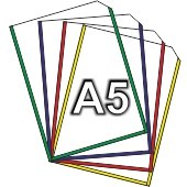 Карманы для стендов А5 вертикальныее 