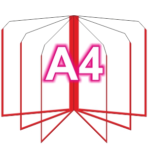 Вертушка из карманов А4