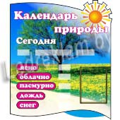 Детский стенд Календарь природы