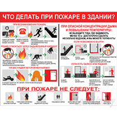 Стенд по пожарной безопасности в Минске